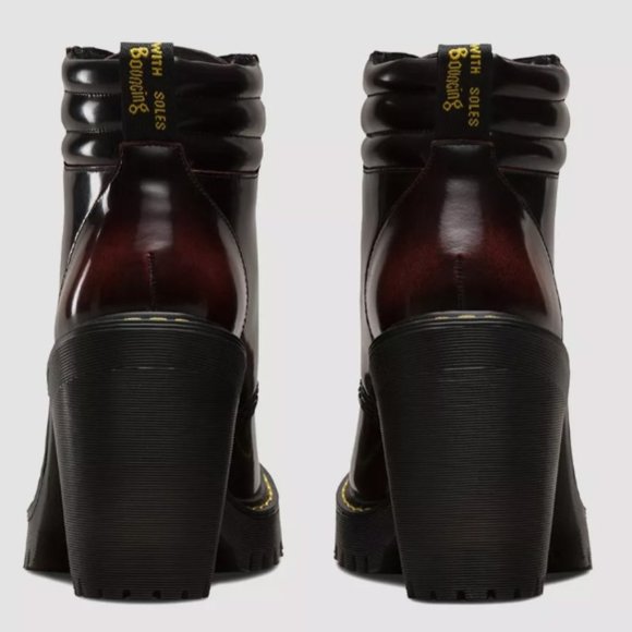 Dr. Martens Persephone boot Arcadia red Doc's Sz 6. Sold out online. UK 4 - Picture 6 of 11